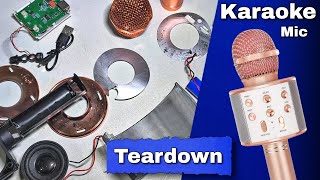 WS858 Karaoke Microphone 🔥 Complete Teardown | What’s Inside?