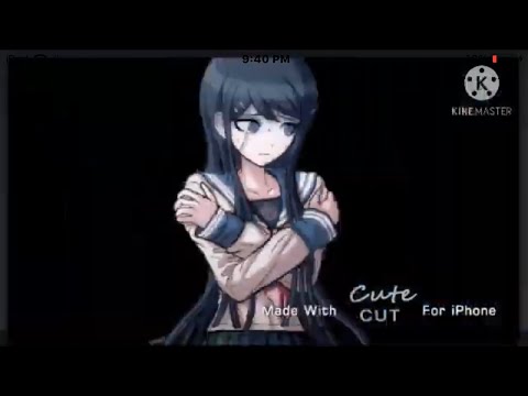 Danganronpa v1 push edit meme (Spoilers/part 1?/ flash warning?)