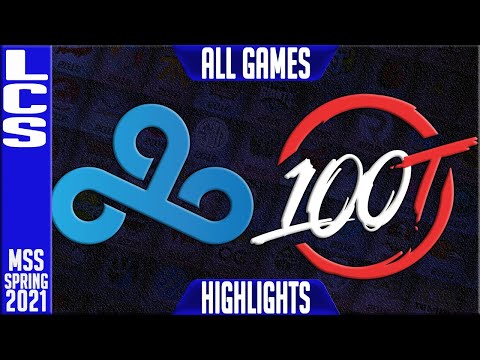 Video C9 vs 100 Highlights ALL GAMES | LCS Mid Season... - youtube
