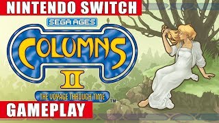 Sega Ages Columns II: A Voyage Through Time Nintendo Switch Gameplay