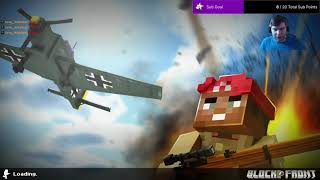 How to drive a tank in BlockFront!!!!!
