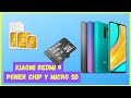 ▷ Xiaomi Redmi 9 Poner SIM y Micro SD 📲