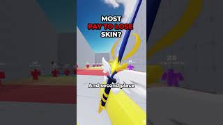 Don’t use THIS SKIN in Roblox Rivals… #shorts