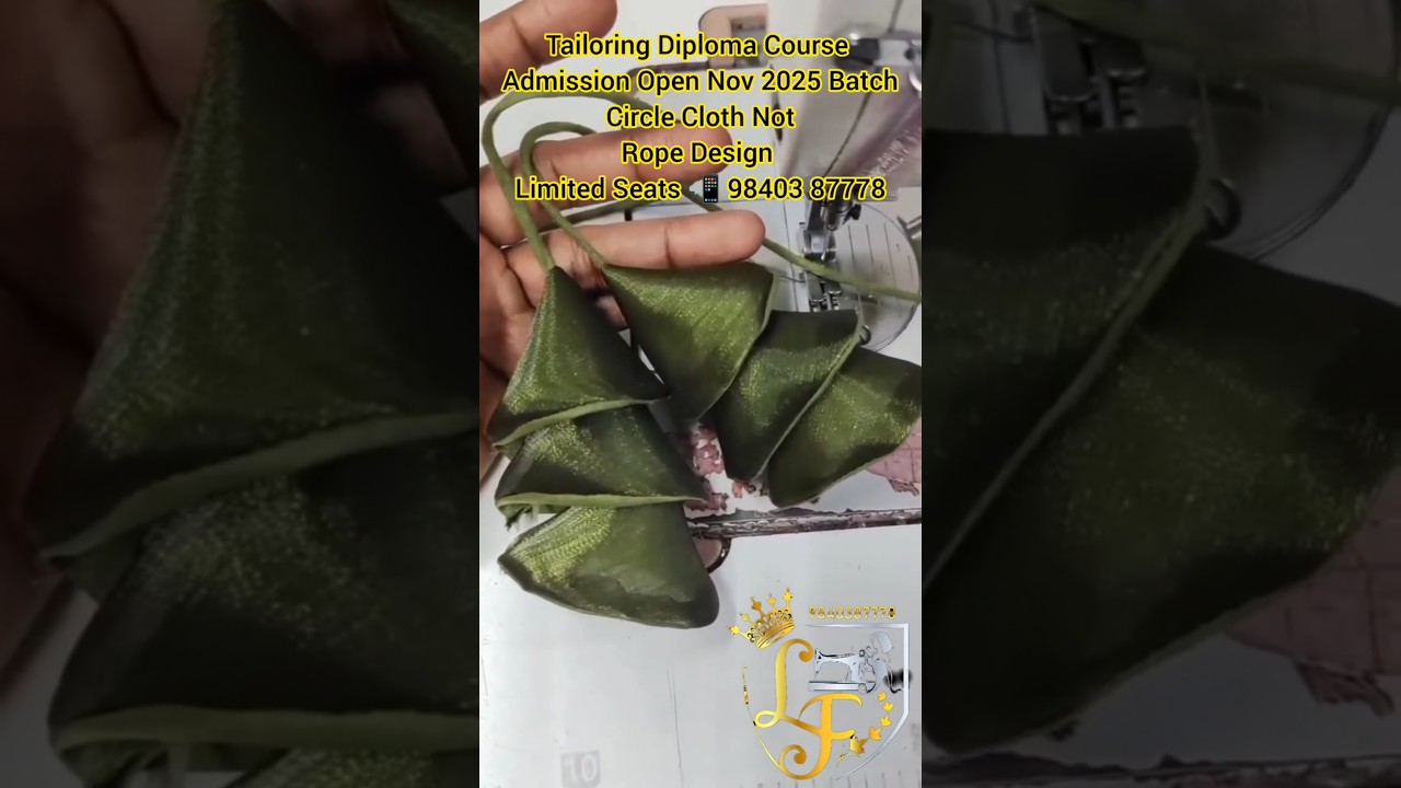 Tailoring Diploma Course Admission Open Nov 2025 Batch Limited Seats Only Fast Admission Guys