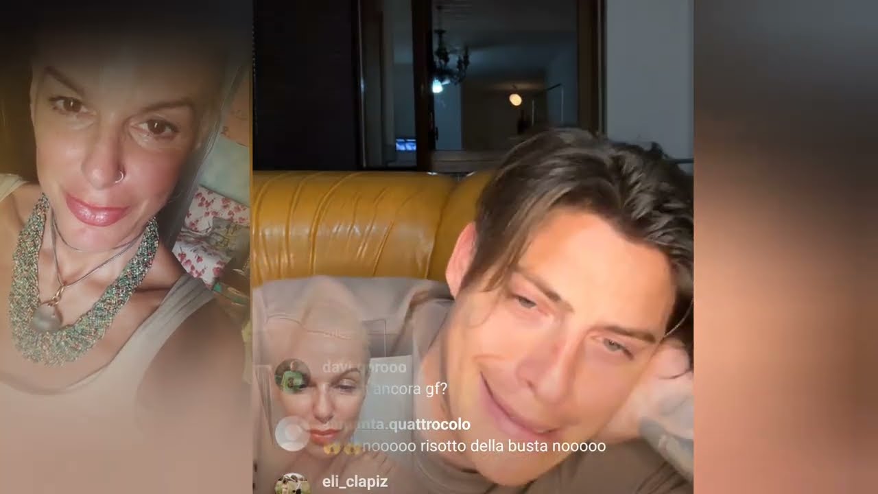 ALESSIO FALSONE menziona ANITA OLIVIERI e PERLA VATIERO in diretta video