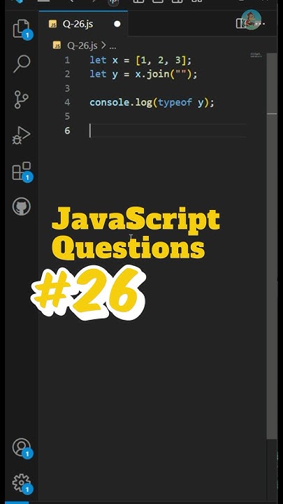 #26 : JavaScript Questions Series #coding #webdevelopment # ...