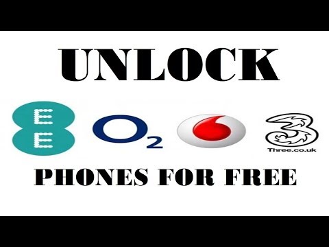 Unlock EE, O2, Vodafone, Three - Phones for FREE