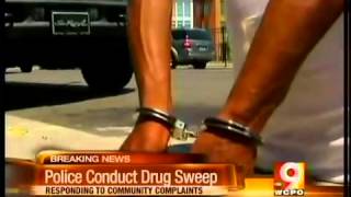 Police conduct major drug sweep