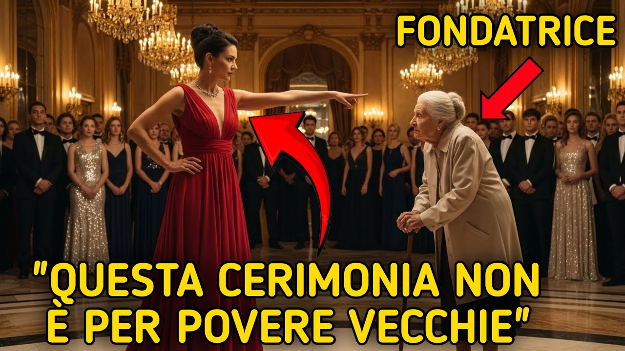 Hanno umiliato un'anziana donna al Gala... senza sapere che era la fondatrice del premio...