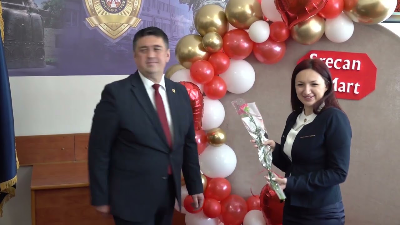 PRIJEM ZA DAME U POLICIJSKOJ UPRAVI KRUŠEVAC POVODOM 8.  MARTA 06. 03. 2026.