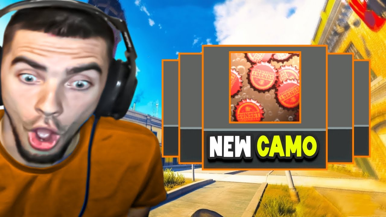 *NEW* Baron of The Wasteland EVENT Camo UNLOCKED in WARZONE! 😲 (Sunset Sarsaparilla Camo)