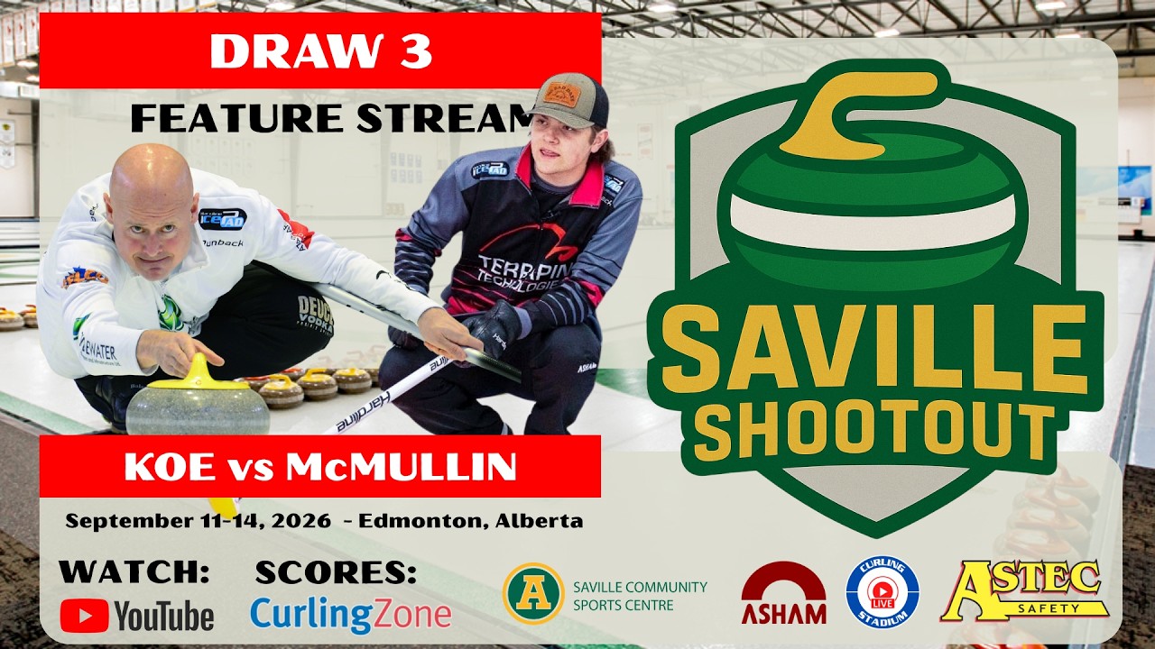 FEATURE  Kevin Koe vs  Carson McMullin   Draw 3   Saville Shootout 3