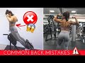 Promise To NEVER Do These Mistakes Again, ok? A MUST SEE Before Your Next Back Workout!