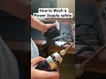 How To Discharge A PSU Before Washing It Pcgaming Pcbuild Psu