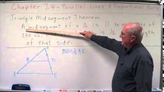 Information Geometry Chapter 7.4 - Parallel Lines & Proportional Parts - The Basics Guide