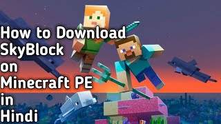 How to Download Skyblock Map On Minecraft in Hindi / Black Clue Gaming Map screenshot 5
