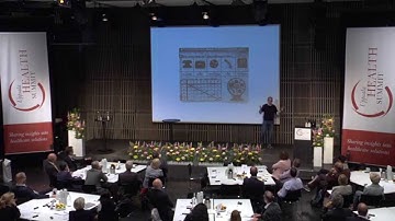 Nicklas Lundblad, Google, speaks at Uppsala Health Summit
