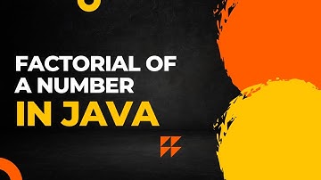 Factorial of given number using user input in java #programming #java