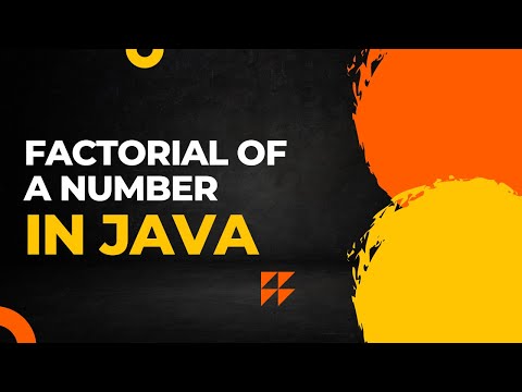 Factorial of given number using user input in java #programming #java