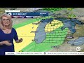 Metro Detroit Weather: A big warm-up with rain & some storms