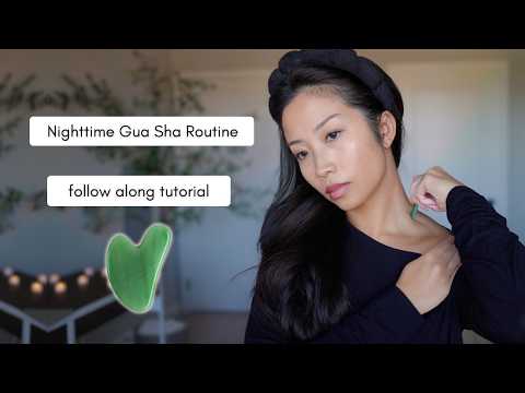 Nighttime Gua Sha Routine Follow Along Tutorial thumbnail