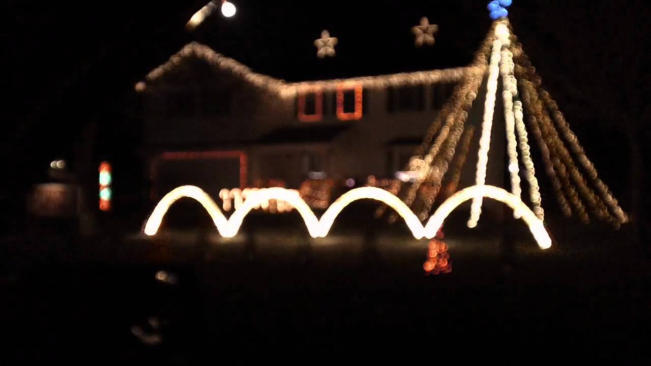 Raggi Christmas Light Show Music Box Dancer YouTube