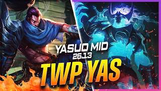 TheWanderingPro - Yasuo vs Zed MID Patch 26.13 - Yasuo Gameplay