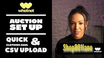 Mastering Whatnot Auctions: Behind-the-Scenes Setup and CSV Download Revealed! 🚀 | Whatnot Selling