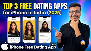Top 3 FREE Dating Apps for iPhone in India (2026) | iPhone Free Dating App |iOS Dating App Free Chat screenshot 5
