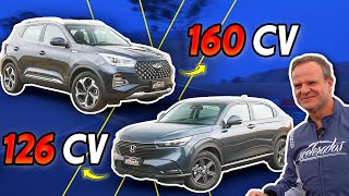 NOVO HR-V NA VOLTA RÁPIDA! SUV 1.5 aspirado encara o turbinado Caoa Chery Tiggo 5X Híbrido | #286