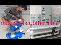 Open well Submersible Pump Fitting 1 Hp How to Install Open well Submersible pump Open well Pump