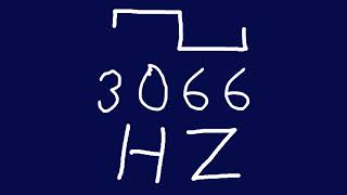 3066 hz square