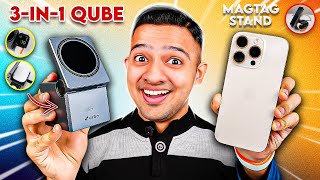 Urbn 3-In-1 Qube Magtag Stand The Ultimate Charging Solution