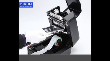 Easily print barcode labels with FUKUN thermal barcode printer setup guide
