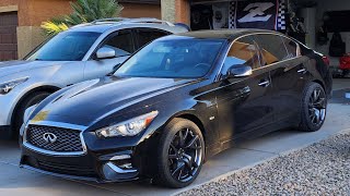 370z Rays on my INFINITI Q50 