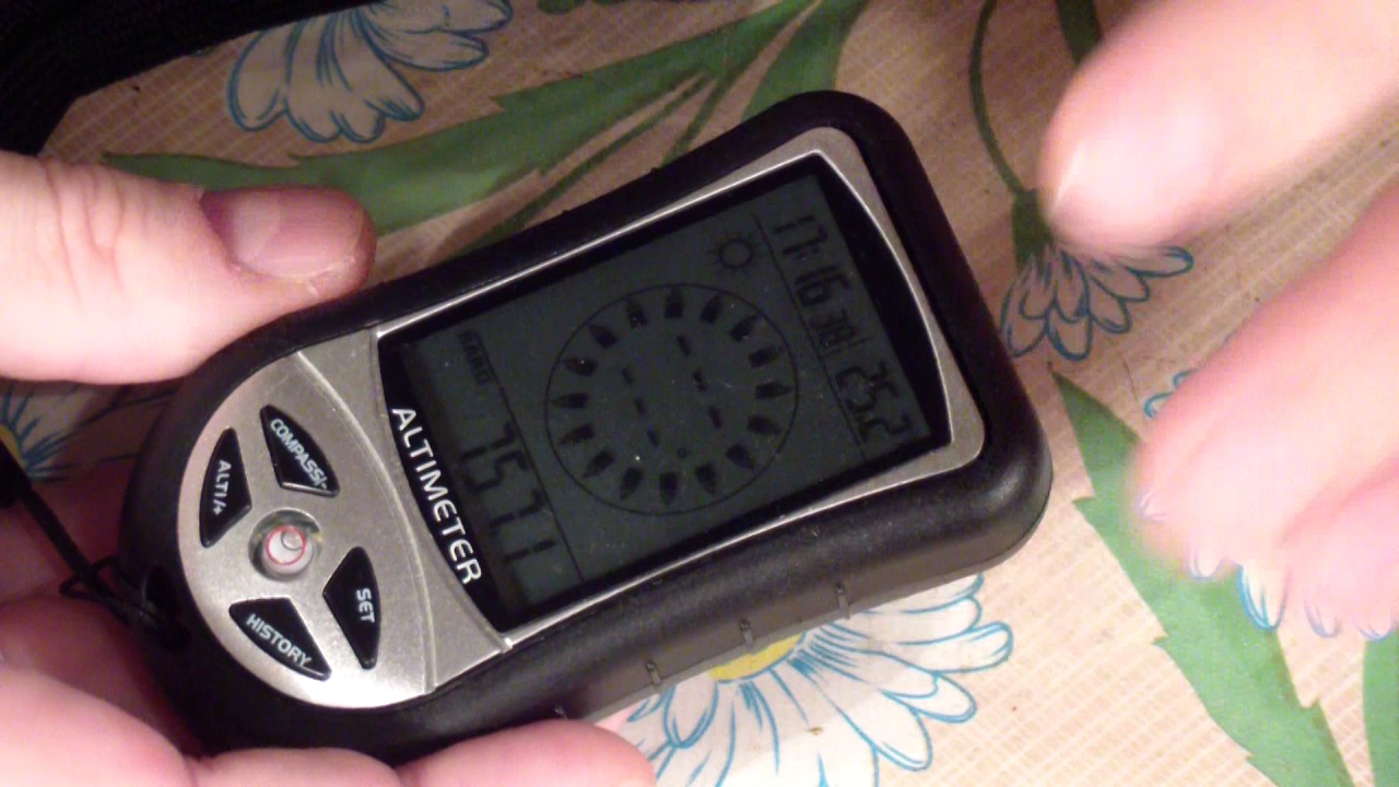 Альтиметр из Китая: замеченные мною сбои в работе...