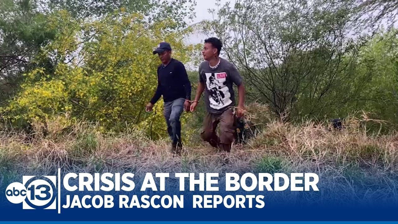 Crisis on the Border: ABC13 joins a ride-along with border patrol - YouTube