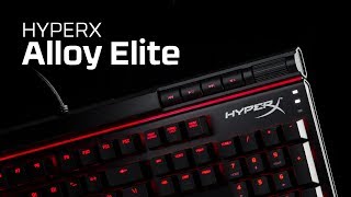 Multimedia Gaming-Tastatur mit LED-Hintergrundbeleuchtung - HyperX Alloy Elite screenshot 1