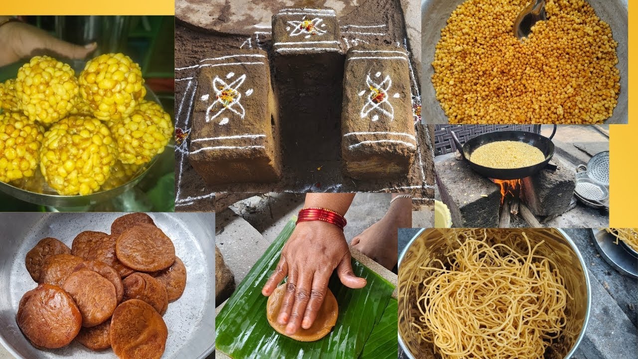 సంక్రాంతి స్పెషల్ పిండి వంటలు  నేతి అరిసెలు  కారంబూందీ హడావిడి లడ్డు  మినప్పిండితో కారపూస😋😋😋