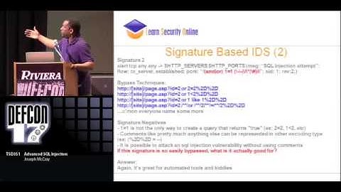 DEFCON 17- Advanced SQL Injection.mp4