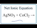 Net Ionic Equations and Spectator Ions