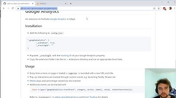 Adapt plugins - Google Analytics