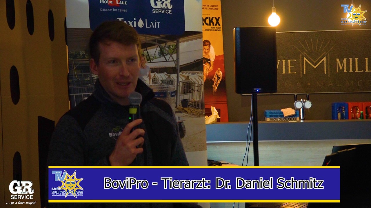 Tierarzt Dr  Daniel Scmitz spricht über Kälbermanagement prproj