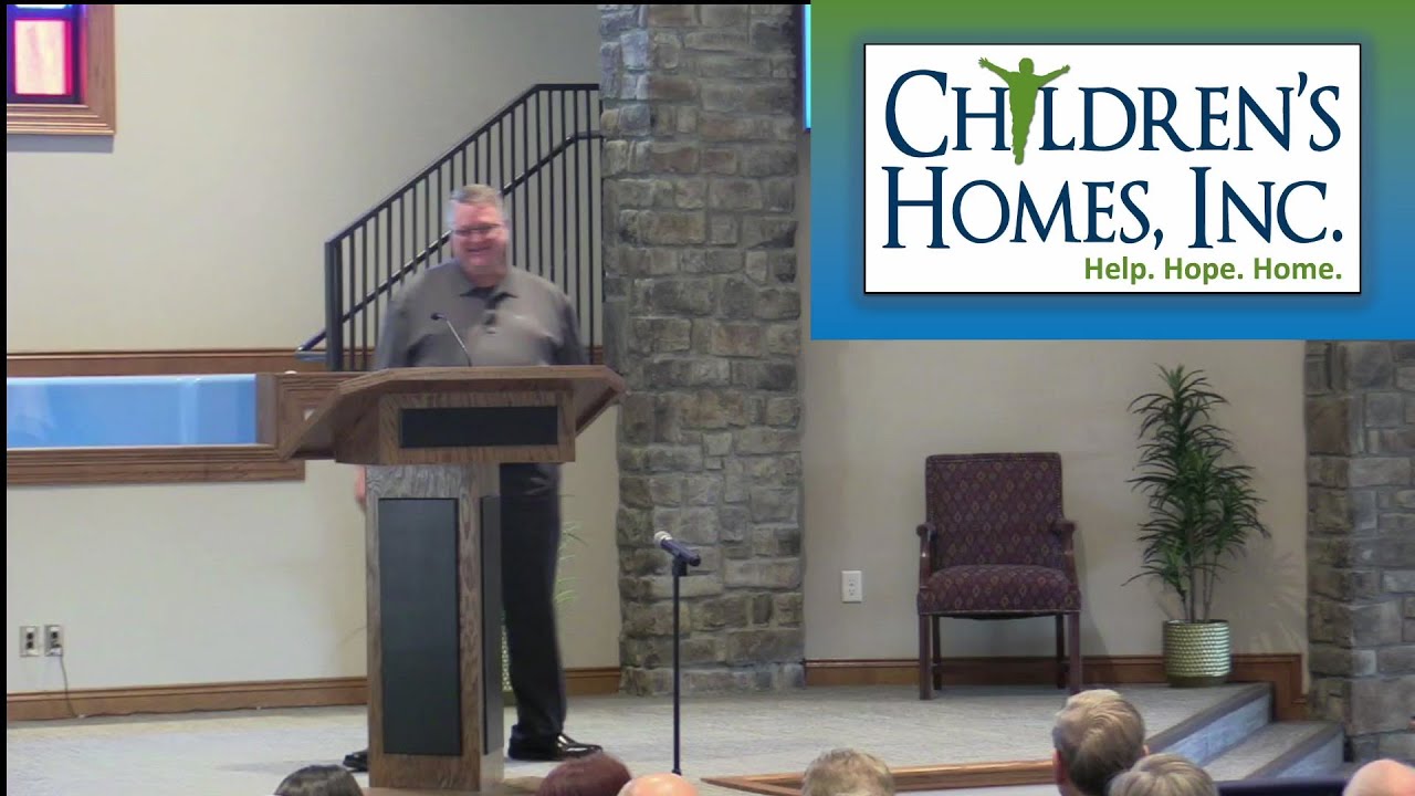 Guest Speaker Micah Brinkley Children's Homes, Inc., Paragould, AR 7