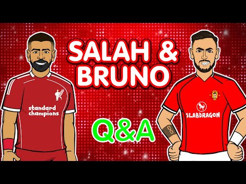 SALAH & BRUNO Q&A😂 Liverpool vs Manchester United preview