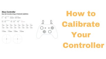 How to calibrate gaming controller with offset & drift problem?