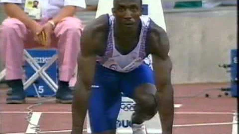 37 Linford Christie's Olympic 100m