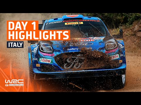 Day 1 Highlights | WRC Rally Italia Sardegna 2023