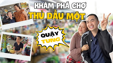 Tina Đi Chợ: Quậy Tung Chợ Thủ Dầu Một Bình Dương | Tina Thảo Thi