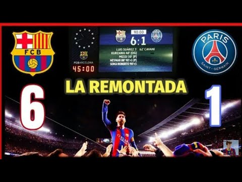 Barcelona Vs Psg 6 1 All Goals Extended Highlights 21 Barcelona Vs Psg Youtube